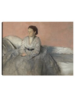 Foto 1 | Cuadro Decorativo - Señora René De Gas, 1872/1873- Edgar Degas - Fotografía - 107x143 - Impresión En Lienzo - Fine
