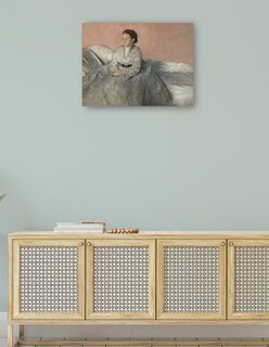 Foto 4 | Cuadro Decorativo - Señora René De Gas, 1872/1873- Edgar Degas - Fotografía - 107x143 - Impresión En Lienzo - Fine