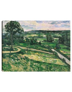 Foto 1 | Cuadro Decorativo - El Árbol De La Curva- Paul Cézanne - Religión - 46x61 - Impresión En Lienzo - Fine Art Tj