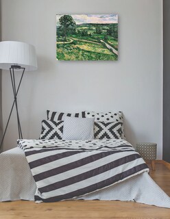 Foto 3 | Cuadro Decorativo - El Árbol De La Curva- Paul Cézanne - Religión - 46x61 - Impresión En Lienzo - Fine Art Tj