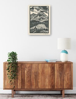 Foto 2 | Cuadro Decorativo - Otoño Ii (1924)- Mikuláš Galanda - Abstracto - 28x36 - Impresión En Lienzo - Fine Art Tj