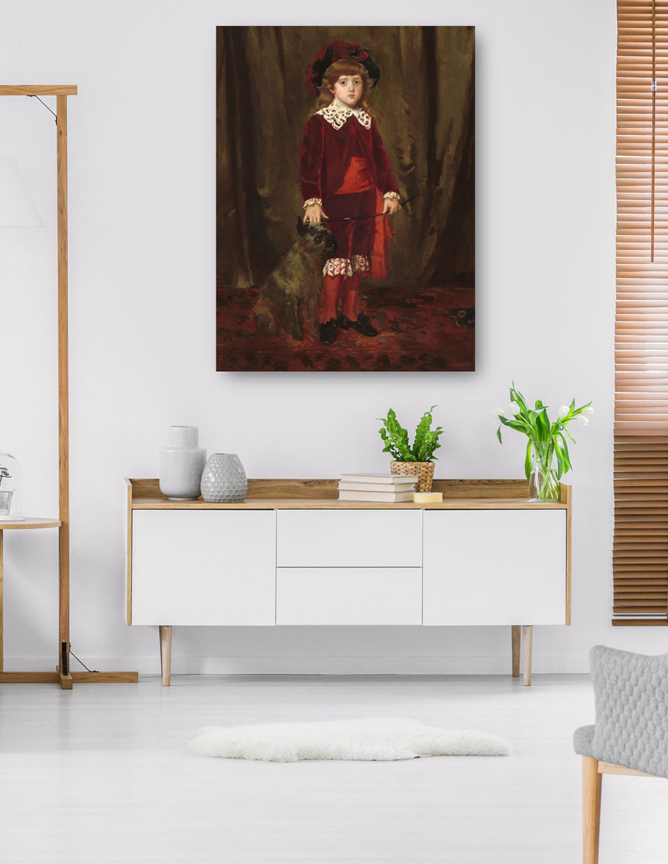 Foto 5 | Cuadro Decorativo - Eddy Cassatt- Mary Cassatt - Fotografía - 28x36 - Impresión En Lienzo - Fine Art Tj