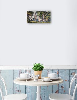 Foto 2 | Cuadro Decorativo - Bañistas (1890)- Paul Cézanne - Fotografía - 46x89 - Impresión En Lienzo - Fine Art Tj
