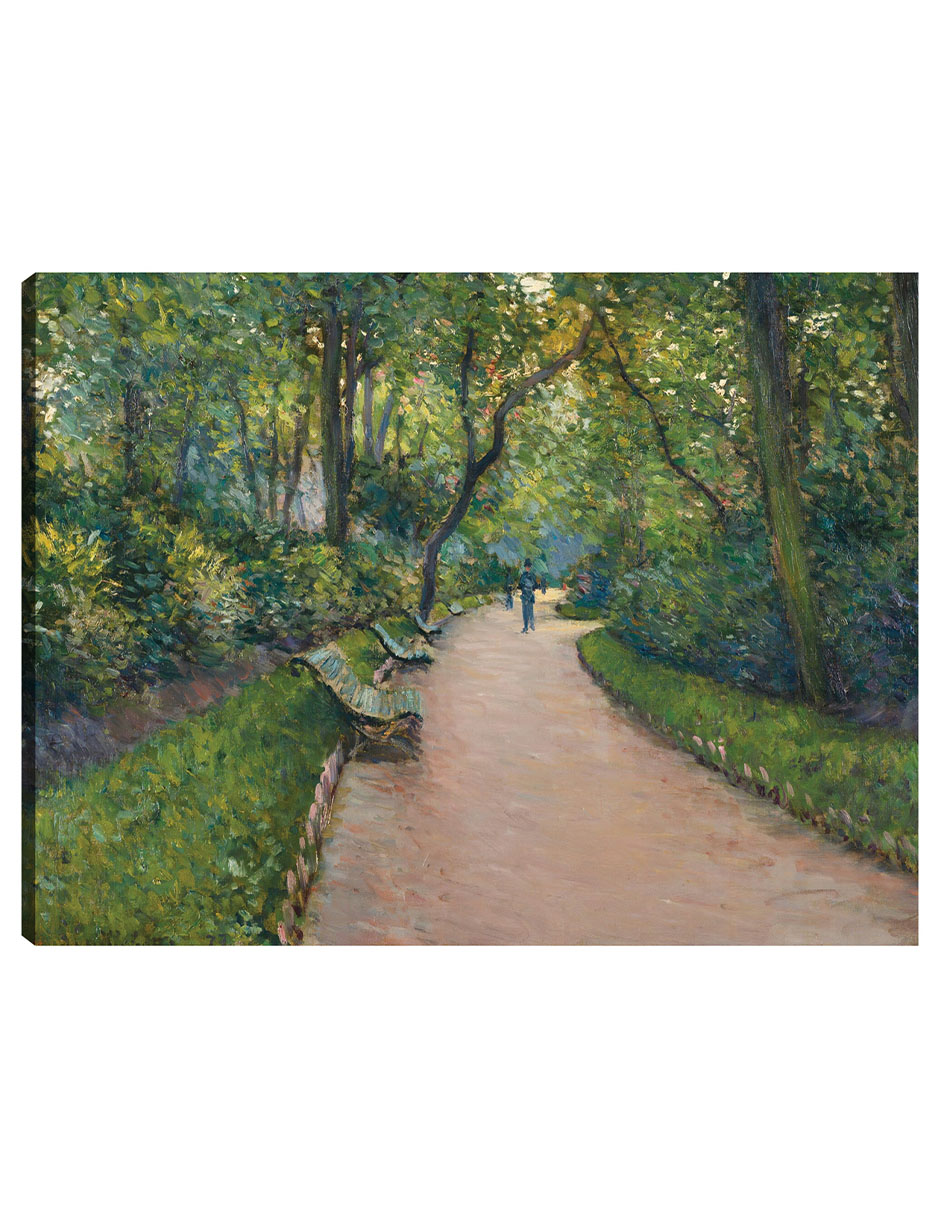 Foto 2 pulgar | Cuadro Decorativo - El Parque Monceau (1877)- Gustave Caillebotte - Religión - 46x61 - Impresión En Lienzo - Fine Art