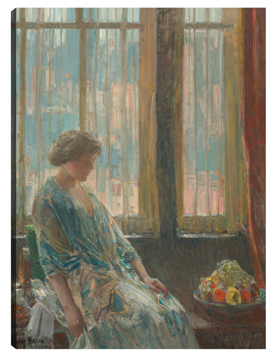 Foto 2 pulgar | Cuadro Decorativo - La Ventana De Nueva York, 1912- Childe Hassam - Fotografía - 46x61 - Impresión En Lienzo - Fine