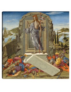 Foto 1 | Cuadro Decorativo - La Resurrección- Benvenuto Di Giovanni - Religión - 51x51 - Impresión En Lienzo - Fine Art Tj