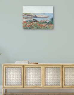 Foto 4 | Cuadro Decorativo - Amapolas Islas De Shoals- Childe Hassam - Religión - 28x36 - Impresión En Lienzo - Fine Art Tj