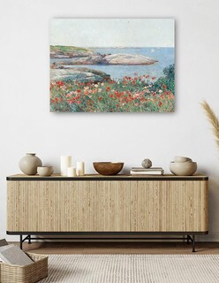Foto 5 | Cuadro Decorativo - Amapolas Islas De Shoals- Childe Hassam - Religión - 28x36 - Impresión En Lienzo - Fine Art Tj