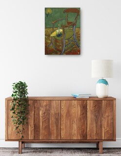 Foto 2 | Cuadro Decorativo - La Silla De Gauguin (1888)- Vincent Van Gogh - Abstracto - 46x61 - Impresión En Lienzo - Fine Art T