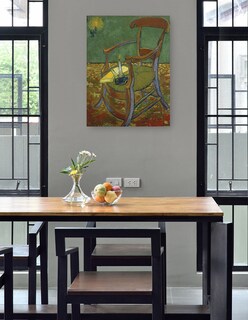 Foto 4 | Cuadro Decorativo - La Silla De Gauguin (1888)- Vincent Van Gogh - Abstracto - 46x61 - Impresión En Lienzo - Fine Art T