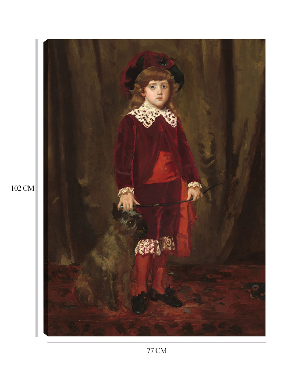 Foto 6 | Cuadro Decorativo - Eddy Cassatt- Mary Cassatt - Fotografía - 77x102 - Impresión En Lienzo - Fine Art Tj