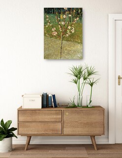 Foto 3 | Cuadro Decorativo - Almendro En Flor- Vincent Van Gogh - Floral - 69x92 - Impresión En Lienzo - Fine Art Tj