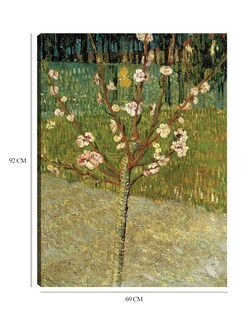Foto 6 | Cuadro Decorativo - Almendro En Flor- Vincent Van Gogh - Floral - 69x92 - Impresión En Lienzo - Fine Art Tj