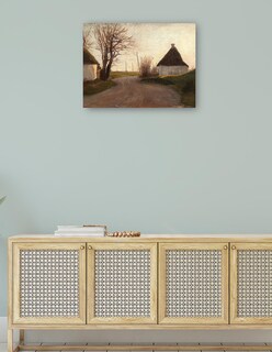 Foto 4 | Cuadro Decorativo - Paisaje (antes De 1902)- Laurits Andersen Ring - Religión - 46x61 - Impresión En Lienzo - Fine Ar