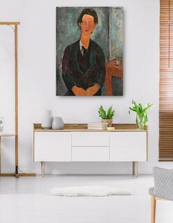 Foto 5 | Cuadro Decorativo - Chaim Soutine- Amedeo Modigliani - Fotografía - 69x92 - Impresión En Lienzo - Fine Art Tj