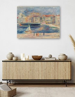 Foto 5 | Cuadro Decorativo - El Puerto De Saint-tropez- Pierre-auguste Renoir - Religión - 46x61 - Impresión En Lienzo -