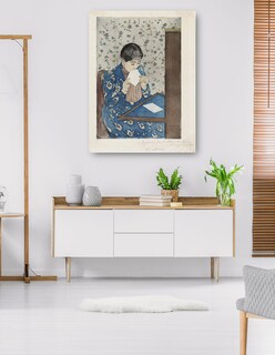 Foto 5 | Cuadro Decorativo - La Carta (1890-1891)- Mary Cassatt - Fotografía - 69x92 - Impresión En Lienzo - Fine Art Tj
