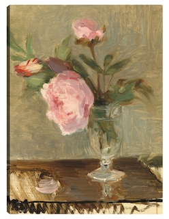 Foto 1 | Cuadro Decorativo - Peonías- Berthe Morisot - Floral - 28x36 - Impresión En Lienzo - Fine Art Tj
