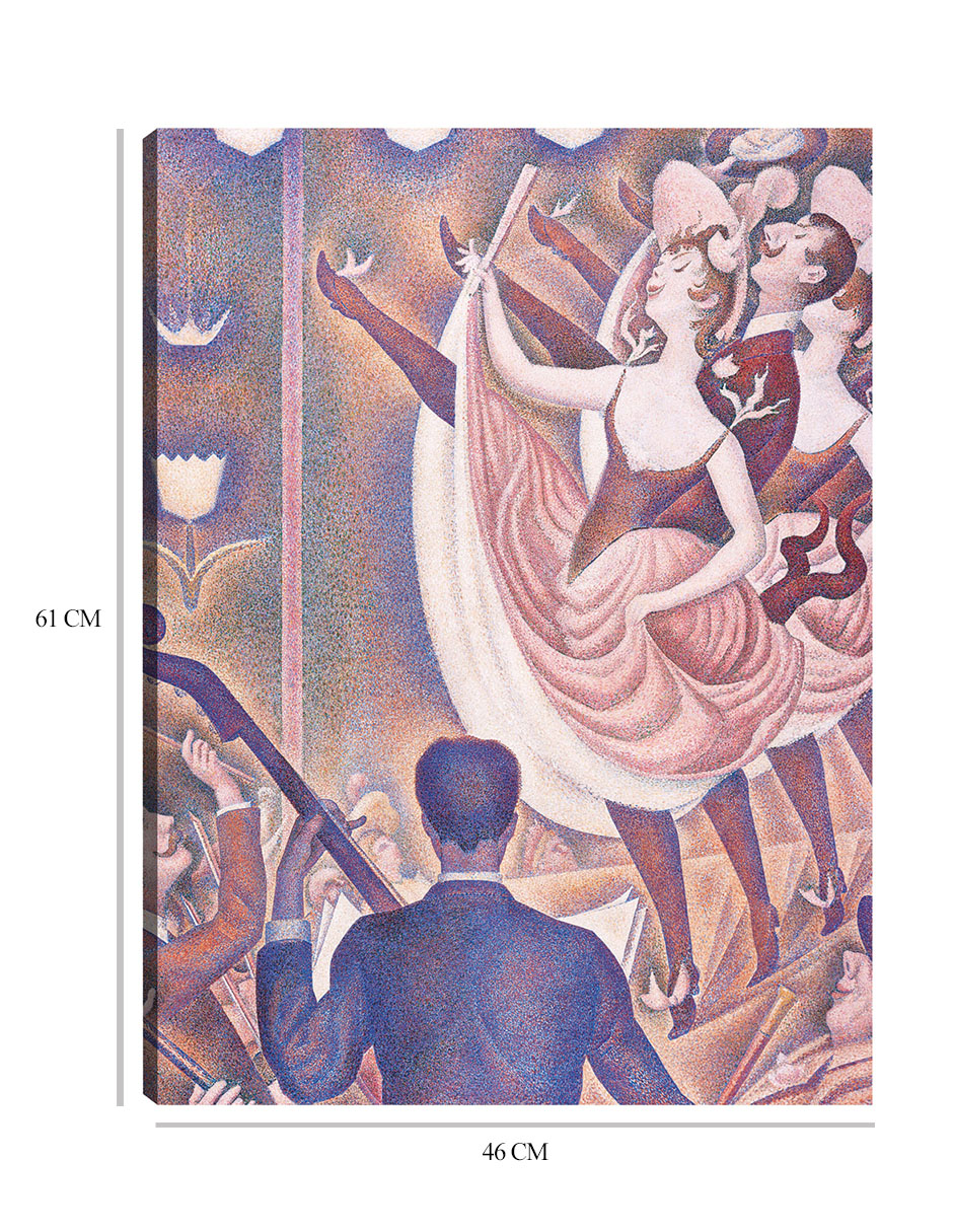 Foto 7 pulgar | Cuadro Decorativo - Lío- Georges Seurat - Fotografía - 46x61 - Impresión En Lienzo - Fine Art Tj