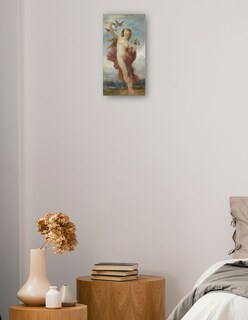 Foto 2 | Cuadro Decorativo - Estudiar Para Le Jour- William Bouguereau - Fotografía - 34x64 - Impresión En Lienzo - Fine Art Tj