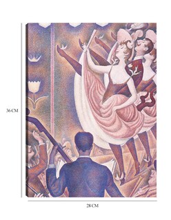 Foto 6 | Cuadro Decorativo - Lío- Georges Seurat - Fotografía - 28x36 - Impresión En Lienzo - Fine Art Tj