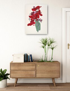 Foto 3 | Cuadro Decorativo - Canna Roja (1915)- Georgia O'keeffe - Floral - 69x92 - Impresión En Lienzo - Fine Art Tj