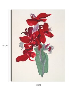 Foto 6 | Cuadro Decorativo - Canna Roja (1915)- Georgia O'keeffe - Floral - 69x92 - Impresión En Lienzo - Fine Art Tj