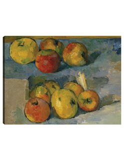 Foto 1 | Cuadro Decorativo - Manzanas (1878-1879)- Paul Cézanne - Religión - 69x92 - Impresión En Lienzo - Fine Art Tj