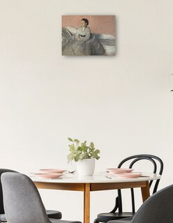 Foto 2 | Cuadro Decorativo - Señora René De Gas, 1872/1873- Edgar Degas - Fotografía - 28x36 - Impresión En Lienzo - Fine Art