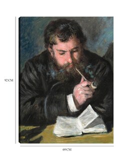 Foto 6 | Cuadro Decorativo - Claude Monet- Pierre-auguste Renoir - Fotografía - 69x92 - Impresión En Lienzo - Fine Art Tj