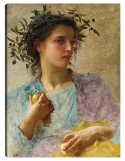 Foto 1 | Cuadro Decorativo - Verano (1880)- William Bouguereau - Fotografía - 28x36 - Impresión En Lienzo - Fine Art Tj