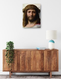 Foto 2 | Cuadro Decorativo - Cabeza De Cristo (1525-1530)- Correggio - Religión - 28x36 - Impresión En Lienzo - Fine Art Tj