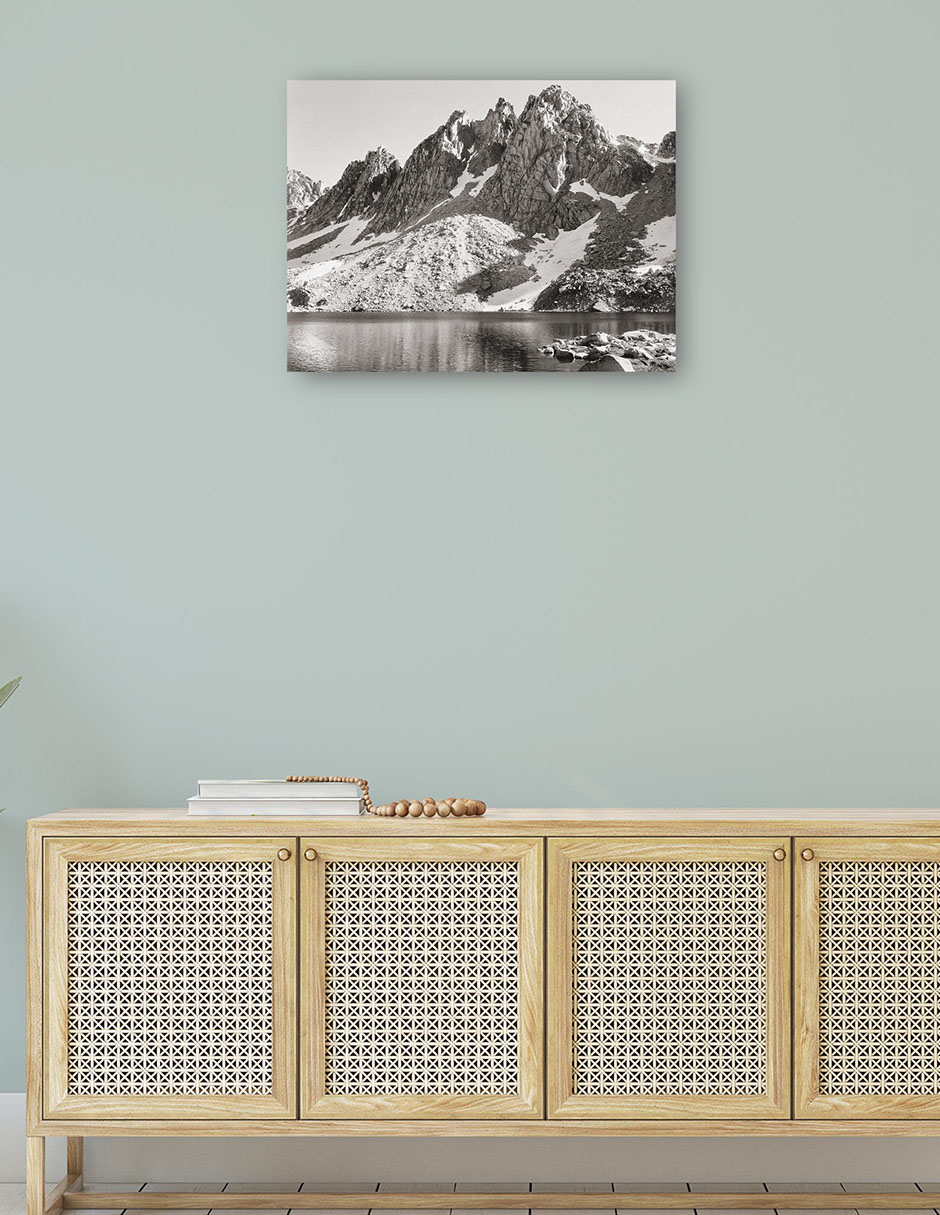 Foto 4 | Cuadro Decorativo - Pináculos De Kearsarge, Cañón Del Río Kings, California- Ansel Adams - Religión - 46x61 - Fine