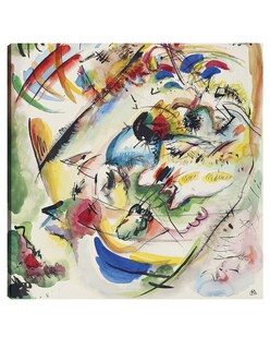 Foto 1 | Cuadro Decorativo - Borrador De 'improvisación De Ensueño' (1913)- Wassily Kandinsky - Abstracto - 31x31 - Fine Art Tj