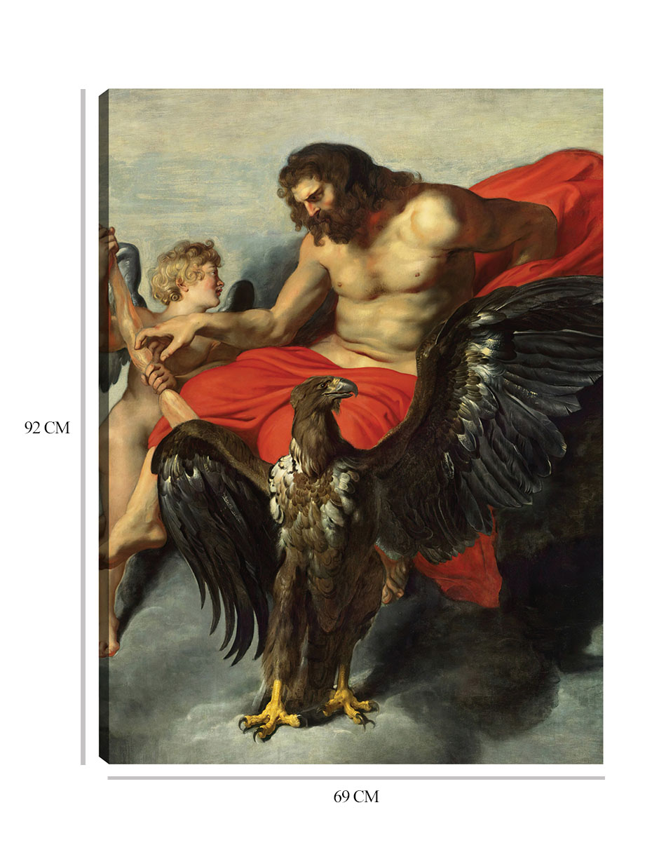 Foto 7 pulgar | Cuadro Decorativo - Cupido Suplicando A Júpiter (ca. 1611-15)- Peter Paul Rubens - Religión - 69x92 - Fine Art Tj