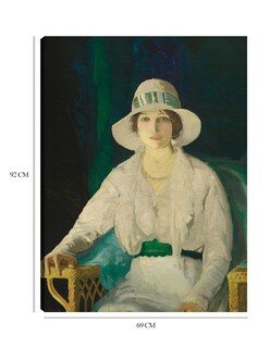Foto 6 | Cuadro Decorativo - Florence Sittenham Davey (sra. Randall Davey), 1914- George Bellows - Fotografía - 69x92 - Fine A