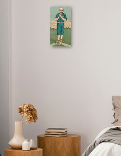 Foto 2 | Cuadro Decorativo - Ned Williamson, Medias Blancas De Chicago, - Library Of Congress - 46x89 - Fine Art Tj