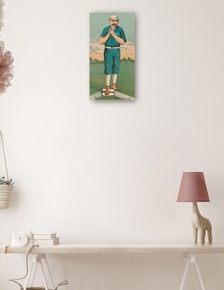 Foto 3 | Cuadro Decorativo - Ned Williamson, Medias Blancas De Chicago, - Library Of Congress - 46x89 - Fine Art Tj