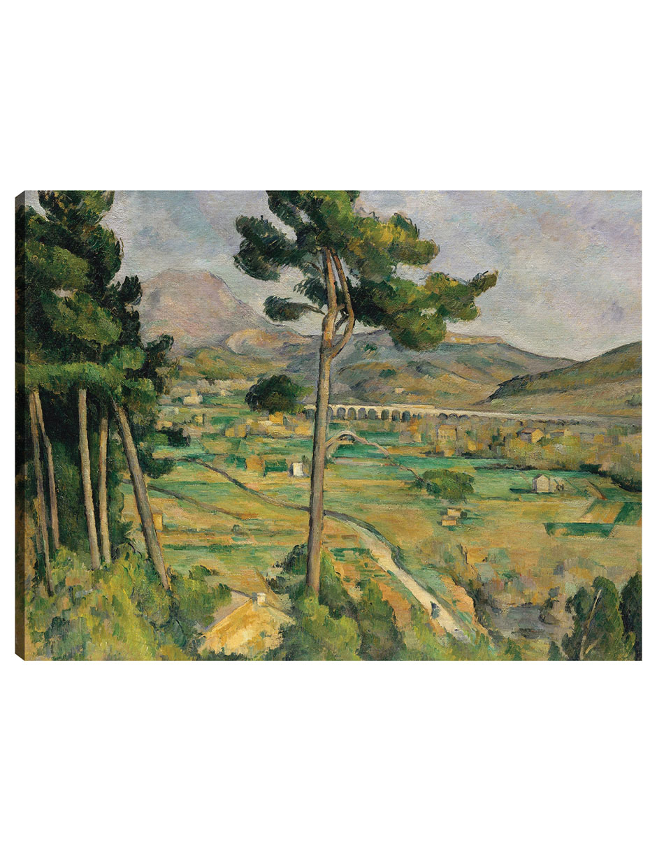 Foto 2 pulgar | Cuadro Decorativo - Mont Sainte-victoire Y El Viaducto Del Arco Del Valle Del Río (1882-1885)- Paul Cézanne -