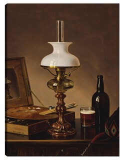 Foto 1 | Cuadro Decorativo - Naturaleza Muerta En El Taller (1868)- Ferdinand Von Wright - Fotografía - 69x92 - Fine Art Tj