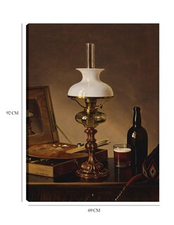 Foto 6 | Cuadro Decorativo - Naturaleza Muerta En El Taller (1868)- Ferdinand Von Wright - Fotografía - 69x92 - Fine Art Tj