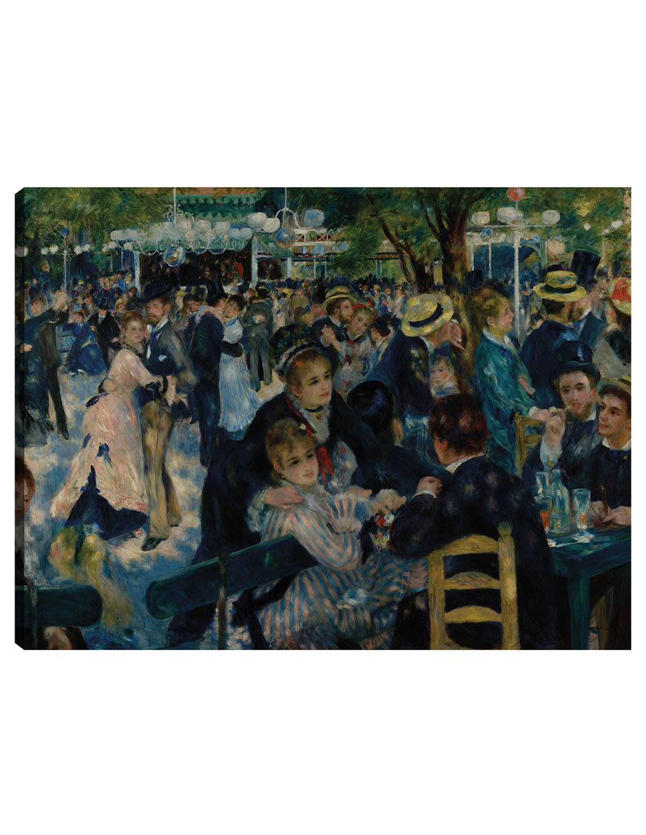 Foto 2 pulgar | Cuadro Decorativo - Danza En Le Moulin De La Galette (1876) Ii- Pierre-auguste Renoir - Religión - 69x92 - Fine Art Tj