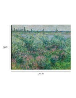 Foto 6 | Cuadro Decorativo - Orillas Del Sena Cerca De Vétheuil (1881)- Claude Monet - Paisaje - 28x36 - Impresión En L