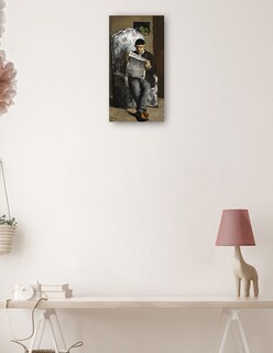 Foto 3 | Cuadro Decorativo - El Padre Del Artista, Leyendo The Event (1866)- Paul Cézanne - Fotografía - 54x102 - Fine Art Tj