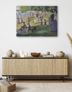 Foto 5 | Cuadro Decorativo - Un Domingo En La Grande Jatte (1884)- Georges Seurat - Fotografía - 28x36 - Impresión En L