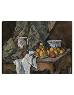 Foto 1 | Cuadro Decorativo - Naturaleza Muerta Con Manzanas Y Melocotones (c. 1905)- Paul Cézanne - Religión - 46x61 - Fine Ar
