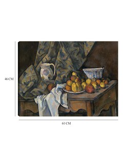 Foto 6 | Cuadro Decorativo - Naturaleza Muerta Con Manzanas Y Melocotones (c. 1905)- Paul Cézanne - Religión - 46x61 - Fine Ar