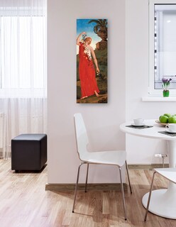 Foto 3 | Cuadro Decorativo - Las Cuatro Estaciones – Le Printemps (1860)- Paul Cézanne - Fotografía - 21x56 - Fine Art Tj
