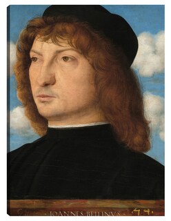 Foto 1 | Cuadro Decorativo - Retrato De Un Caballero Veneciano C. 1500- Giovanni Bellini - Fotografía - 46x61 - Fine Art Tj