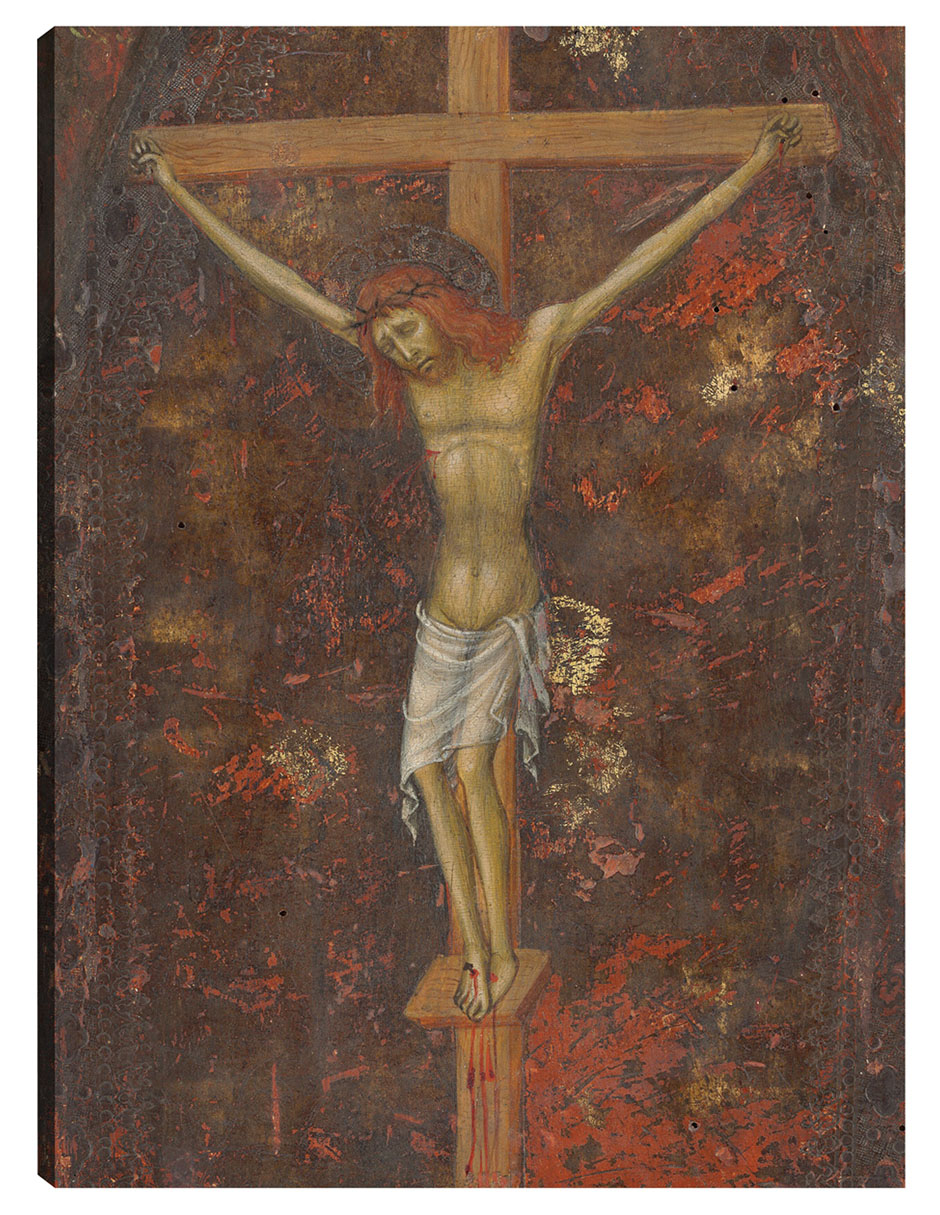 Foto 1 | Cuadro Decorativo - Cristo En La Cruz [reverso], C. 1380/1390- Andrea Di Bartolo - Religión - 28x36 - Fine Art Tj